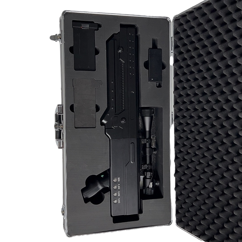  浑南手持便携式枪型低空防御反制四通道B型